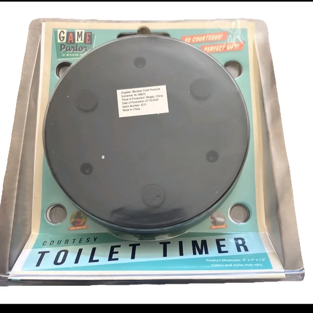 Game Parlor Toilet Timer